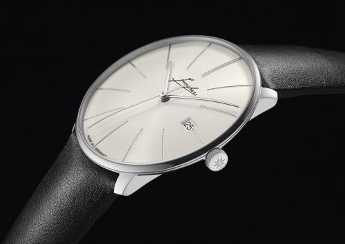 Junghans Herren Armbanduhr 027/4355.00 Meister fein Automatic Signatur