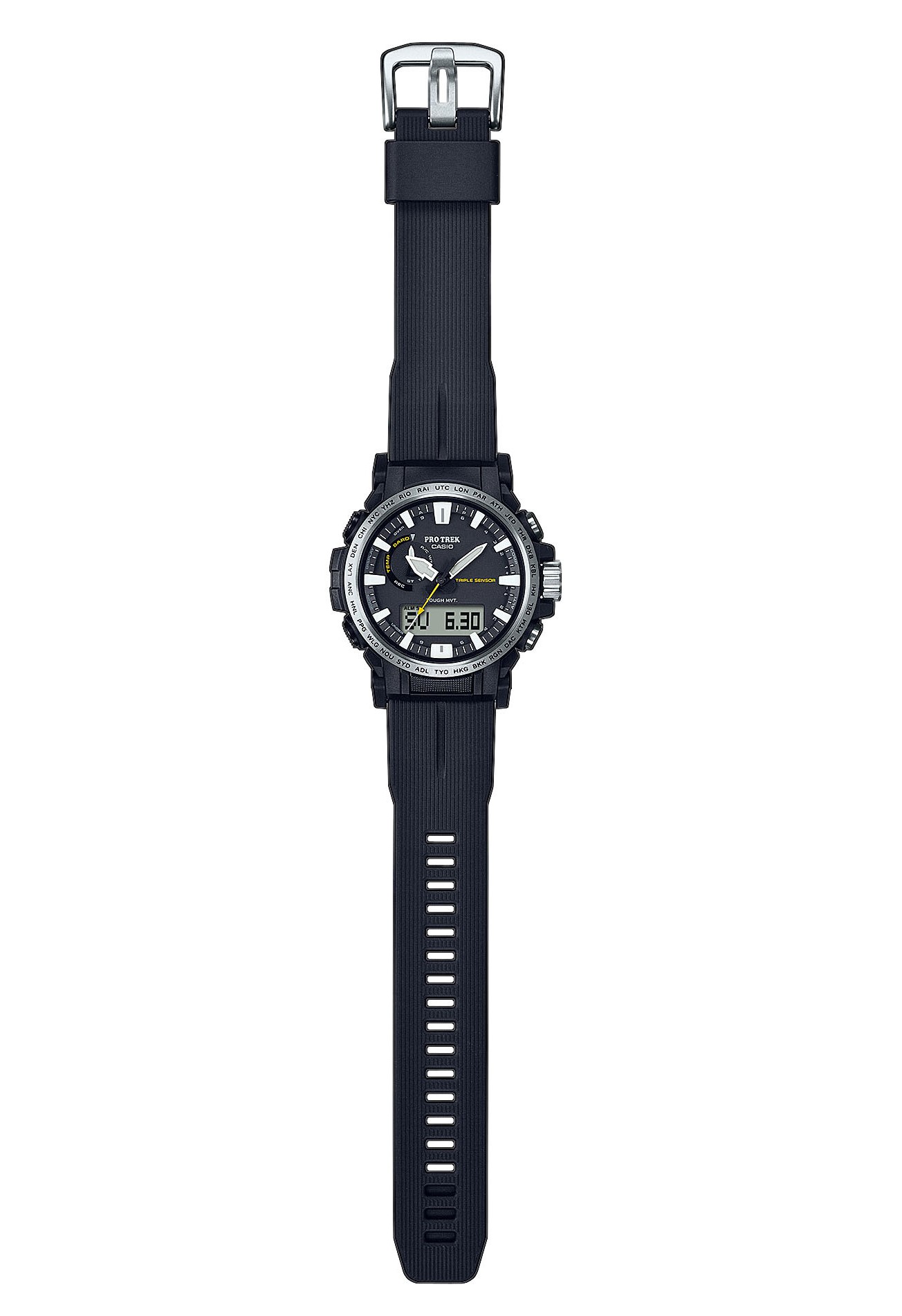 Casio Herren Armbanduhr Pro Trek PRW-61-1AER Funk Solar