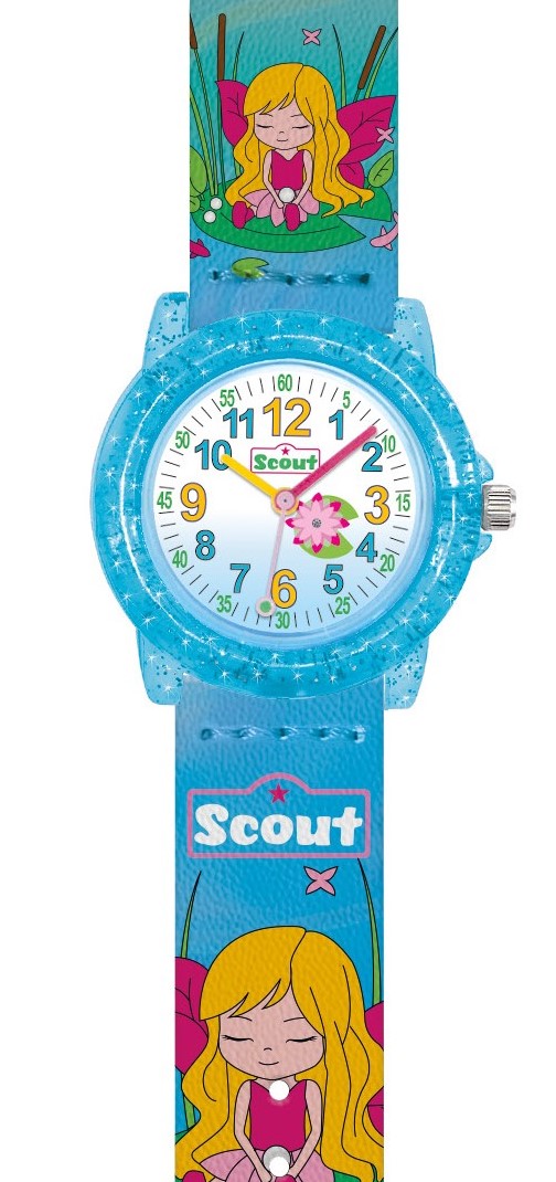Scout Mädchen Armbanduhr 280305045 Crystal "Water Lilly"