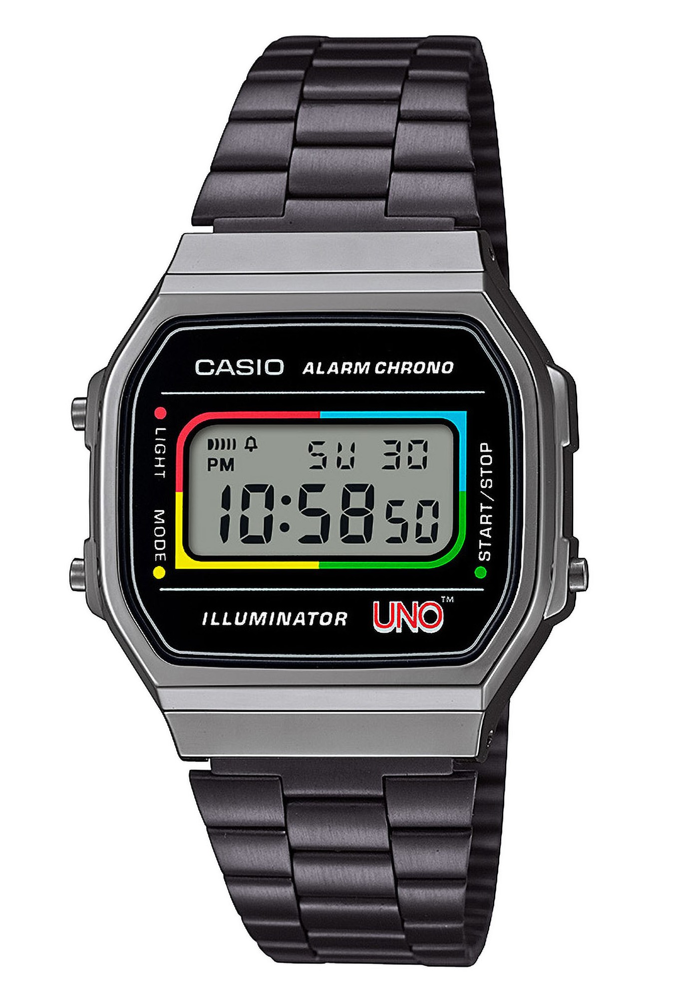 Casio Armbanduhr A168WEUC-1AER UNO™ Vintage digital