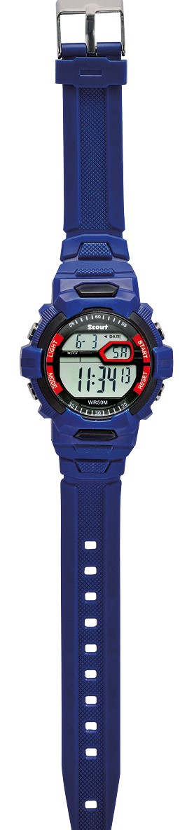 Scout Kinder Armbanduhr The Digi 280308001 blau