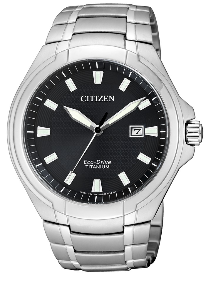 Citizen Herren Armbanduhr BM7430-89E Eco Drive Titanium