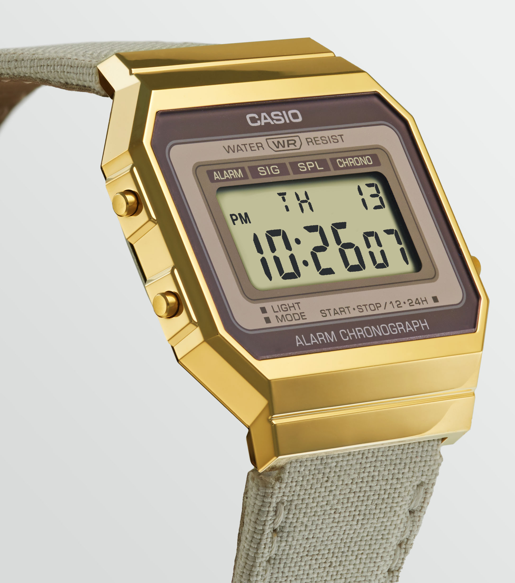 Casio Damen Armbanduhr A700WEGL-7AEF Vintage digital