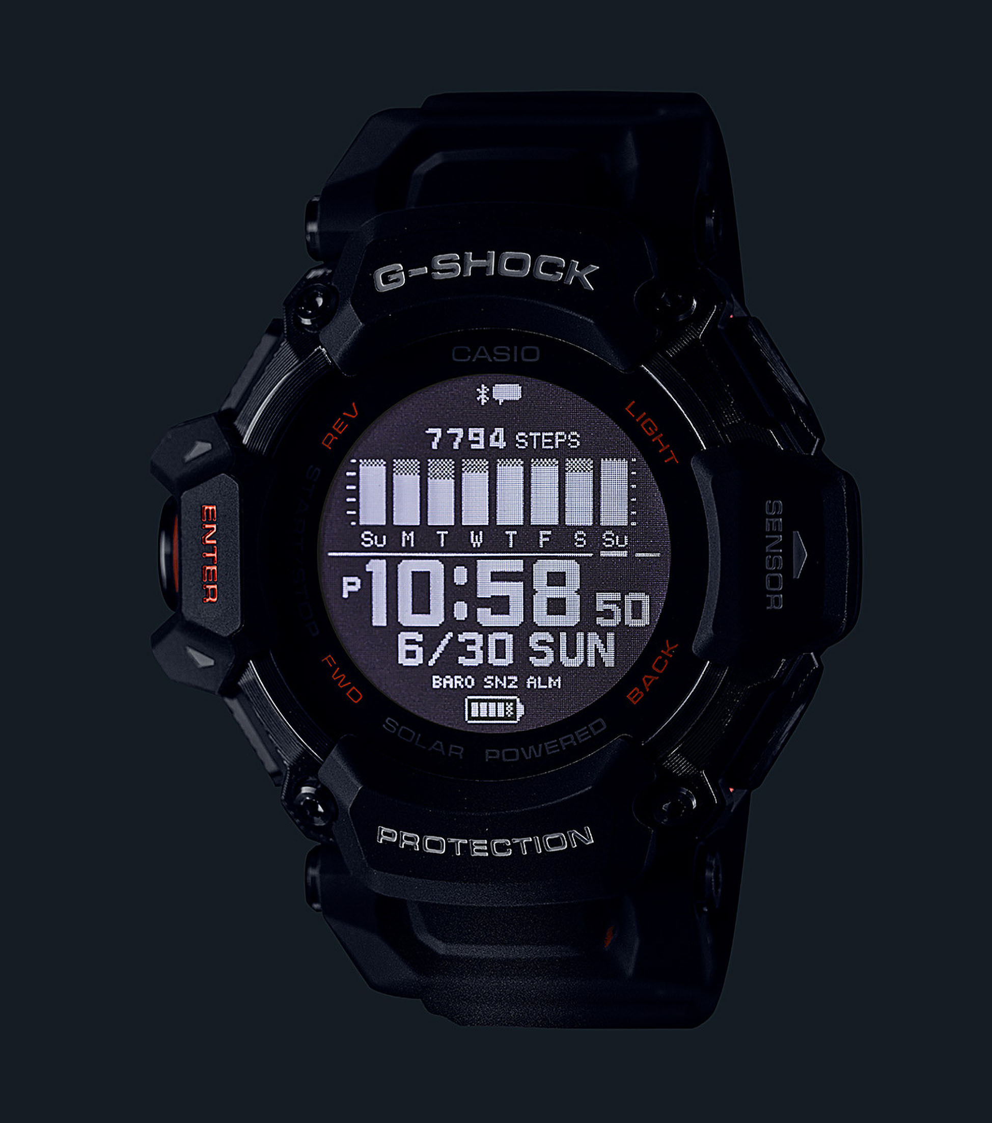 Casio G-Shock G-SQUAD GBD-H2000-1AER digital