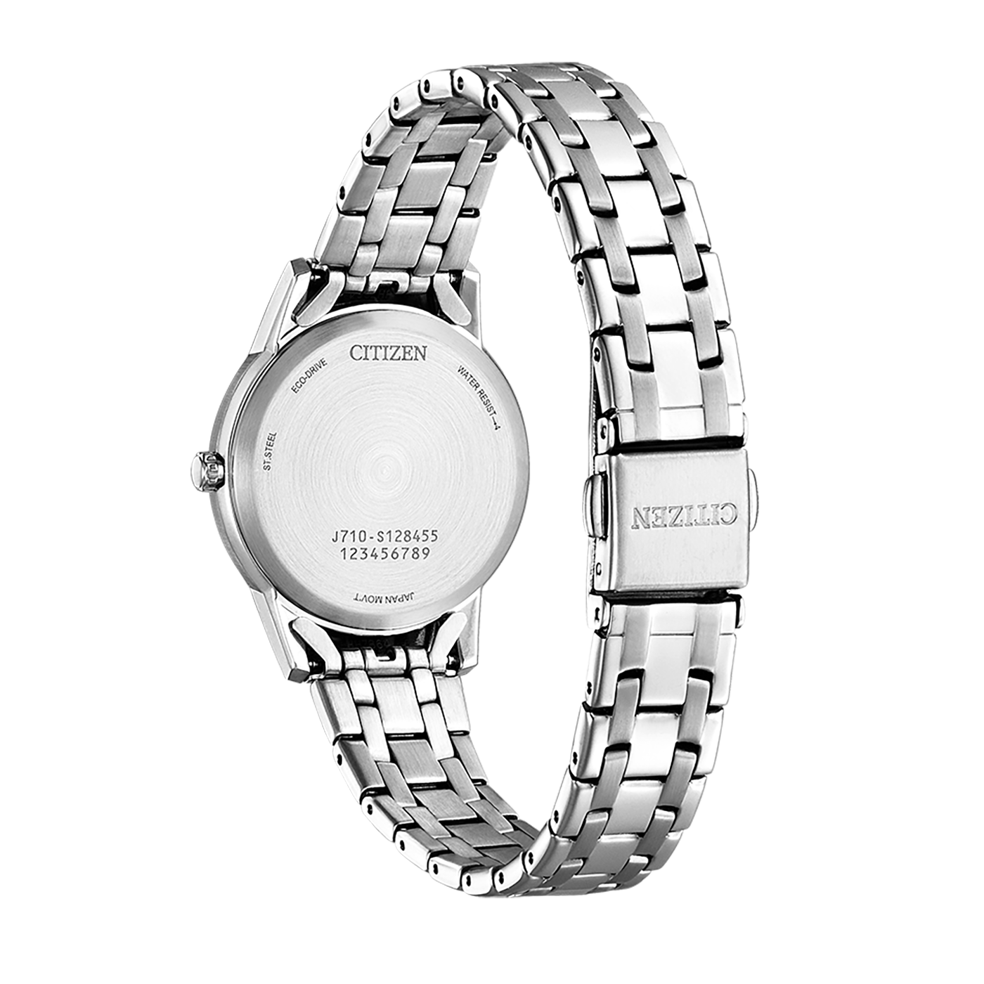 Citizen Damen Armbanduhr FE1240-81L Solar Eco Drive Edelstahl