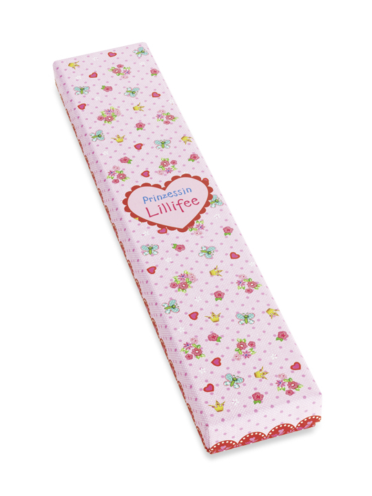 Prinzessin Lillifee Mädchen Armbanduhr 2037724 Textilband Tier- und Naturmotive rosa