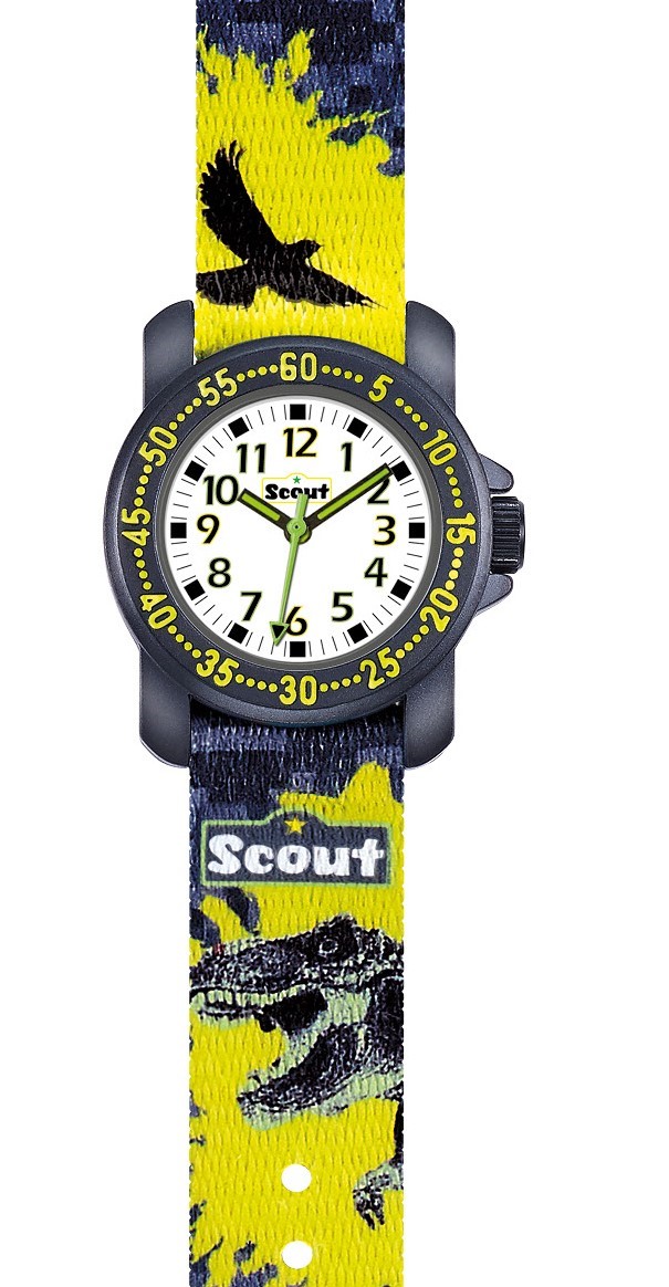 Scout Kinder Armbanduhr 280376039 Action Boys Dino