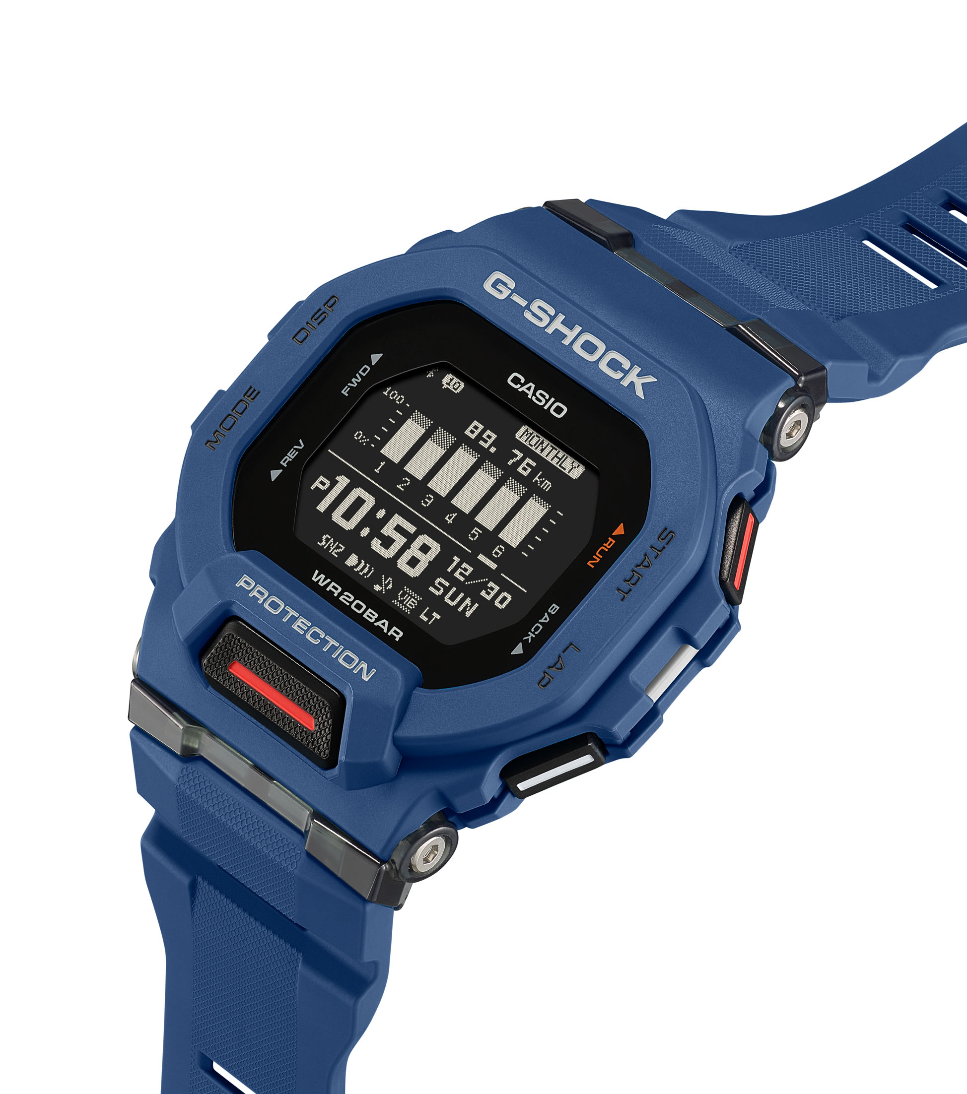 Casio G-Shock GBD-200-2ER G-SQUAD Bluetooth digital