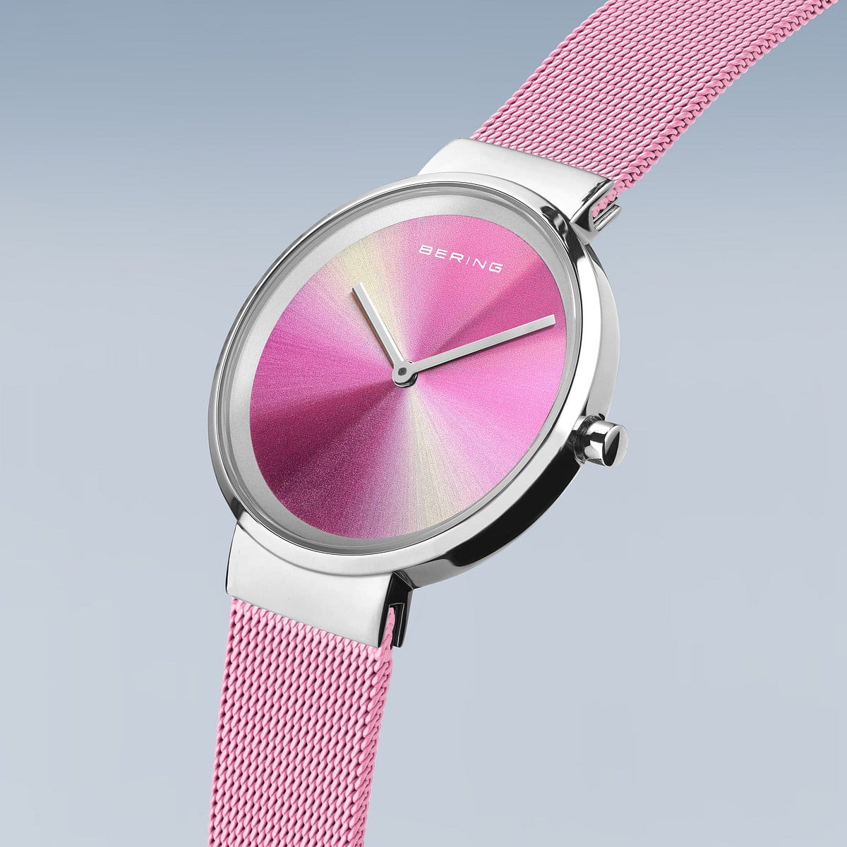 Bering Damen Armbanduhr 19031-999 Classic Aurora rosa