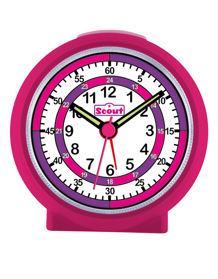 Scout Kinder Wecker Learnthetime 280001015 pink