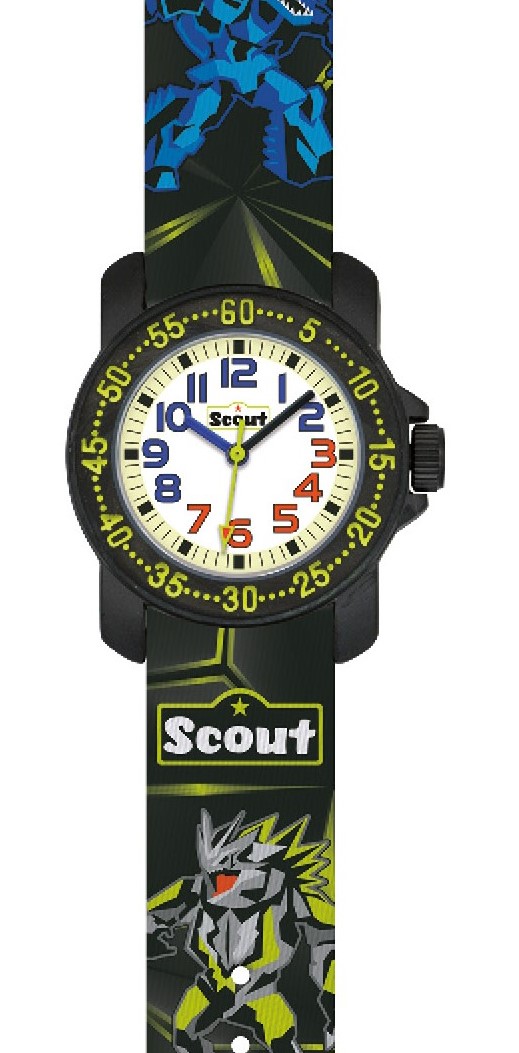 Scout Kinder Armbanduhr 280376041 Action Boys Dark Beast