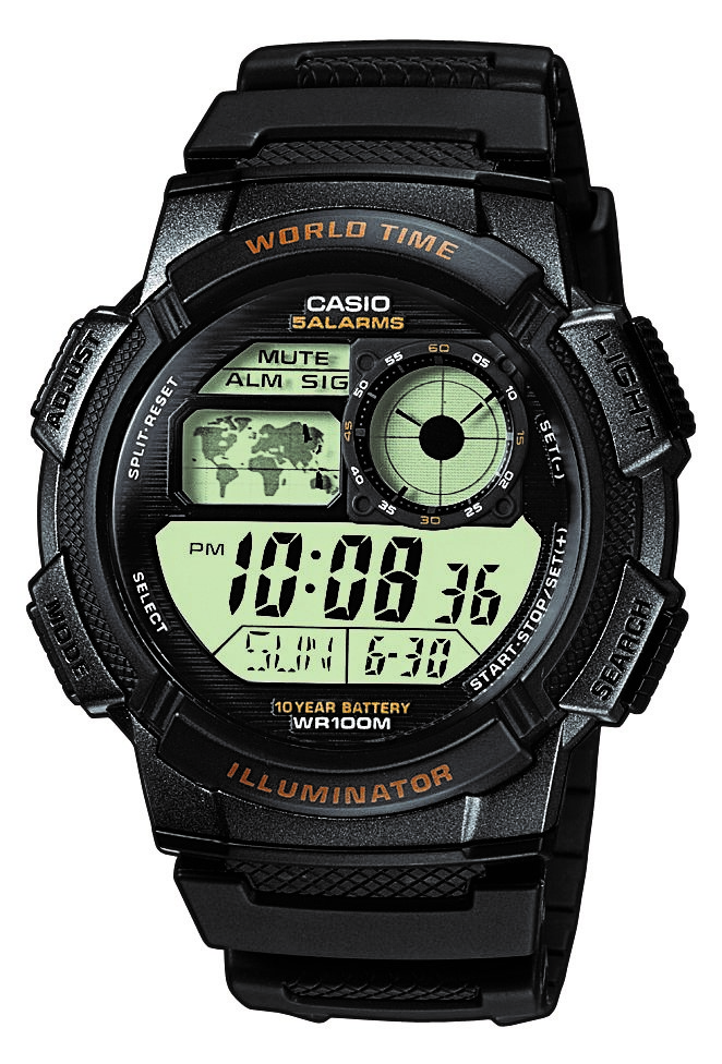Casio Herren Armbanduhr AE-1000W-1AVEF digital