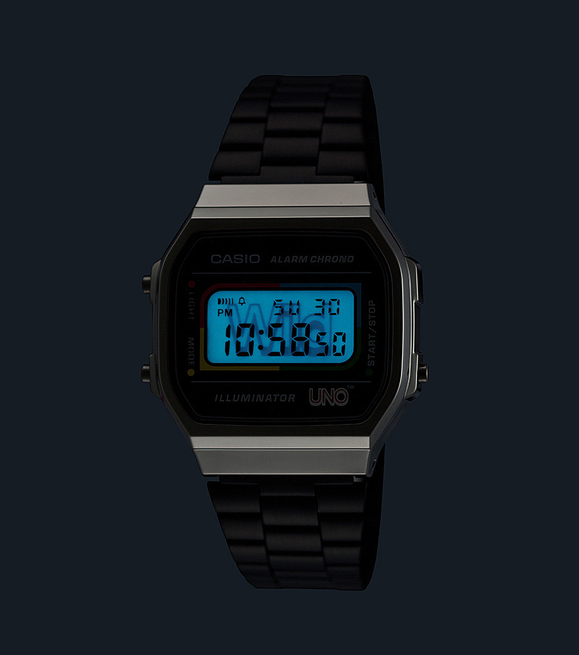 Casio Armbanduhr A168WEUC-1AER UNO™ Vintage digital