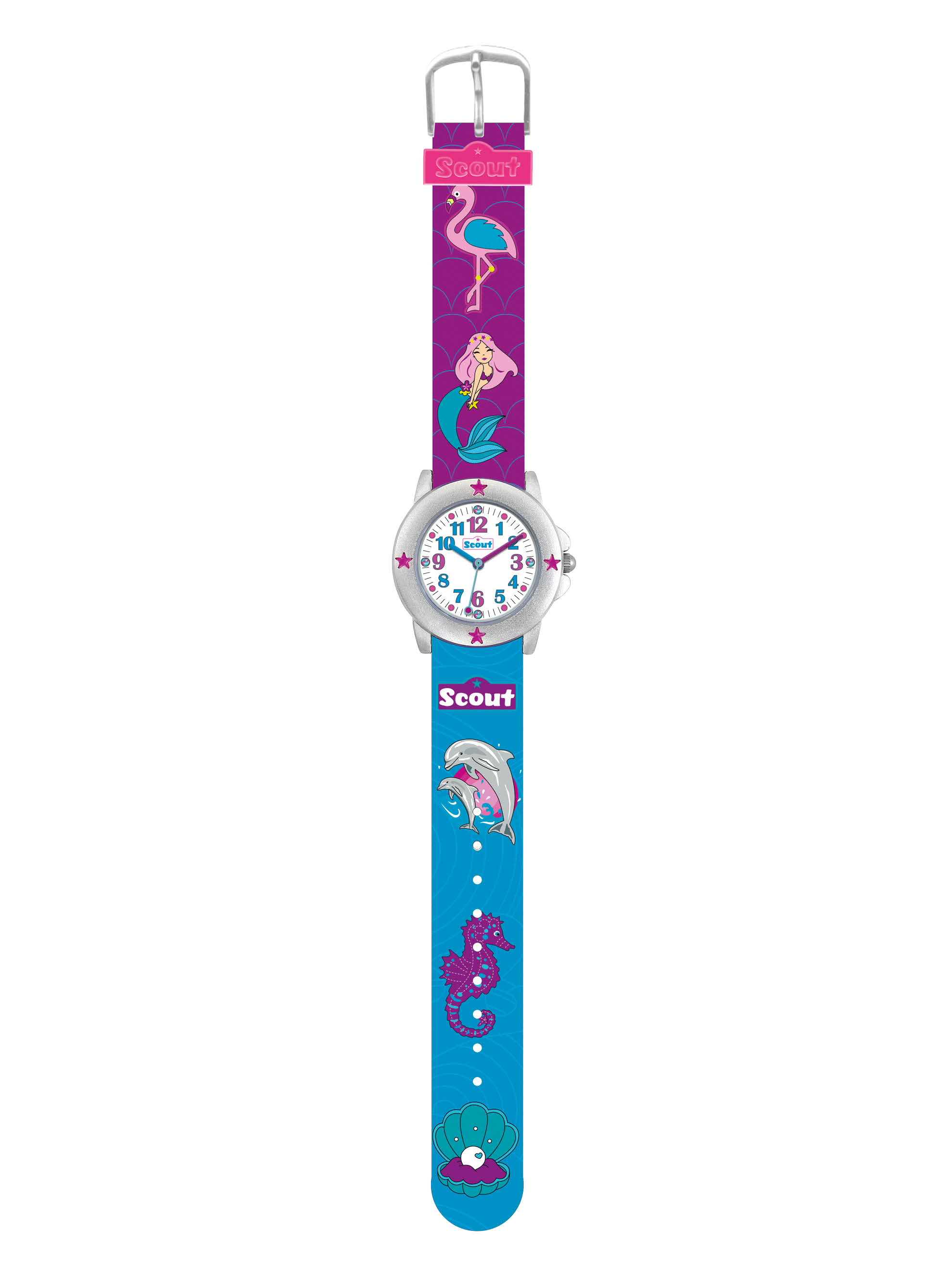 Scout Kinder Armbanduhr Star Kids 280393023 Wasserwelt