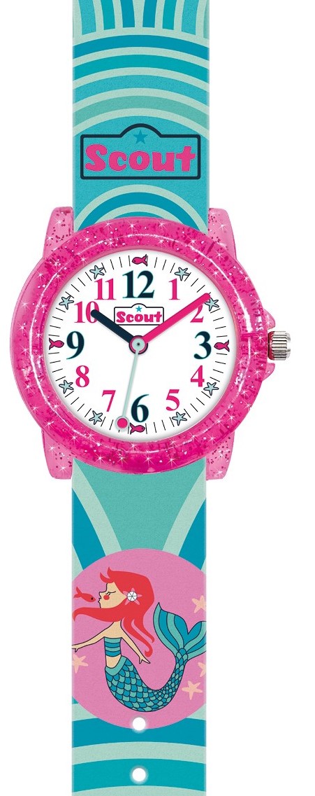 Scout Kinder Armbanduhr Crystal 280305036 Wellenspiel