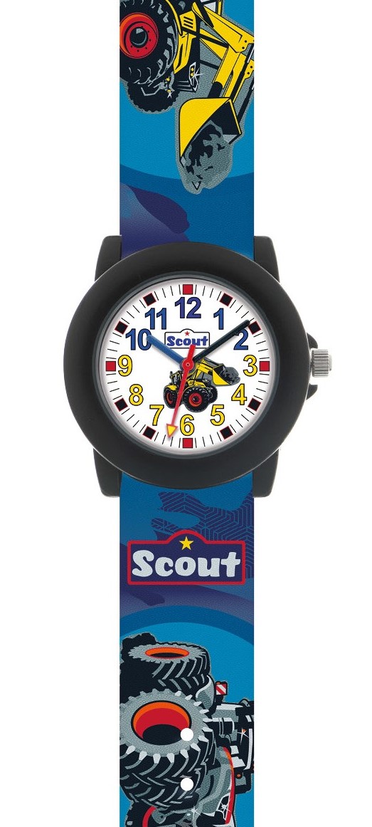 Scout Kinderuhr 280305038 Crystal Landmaschinen