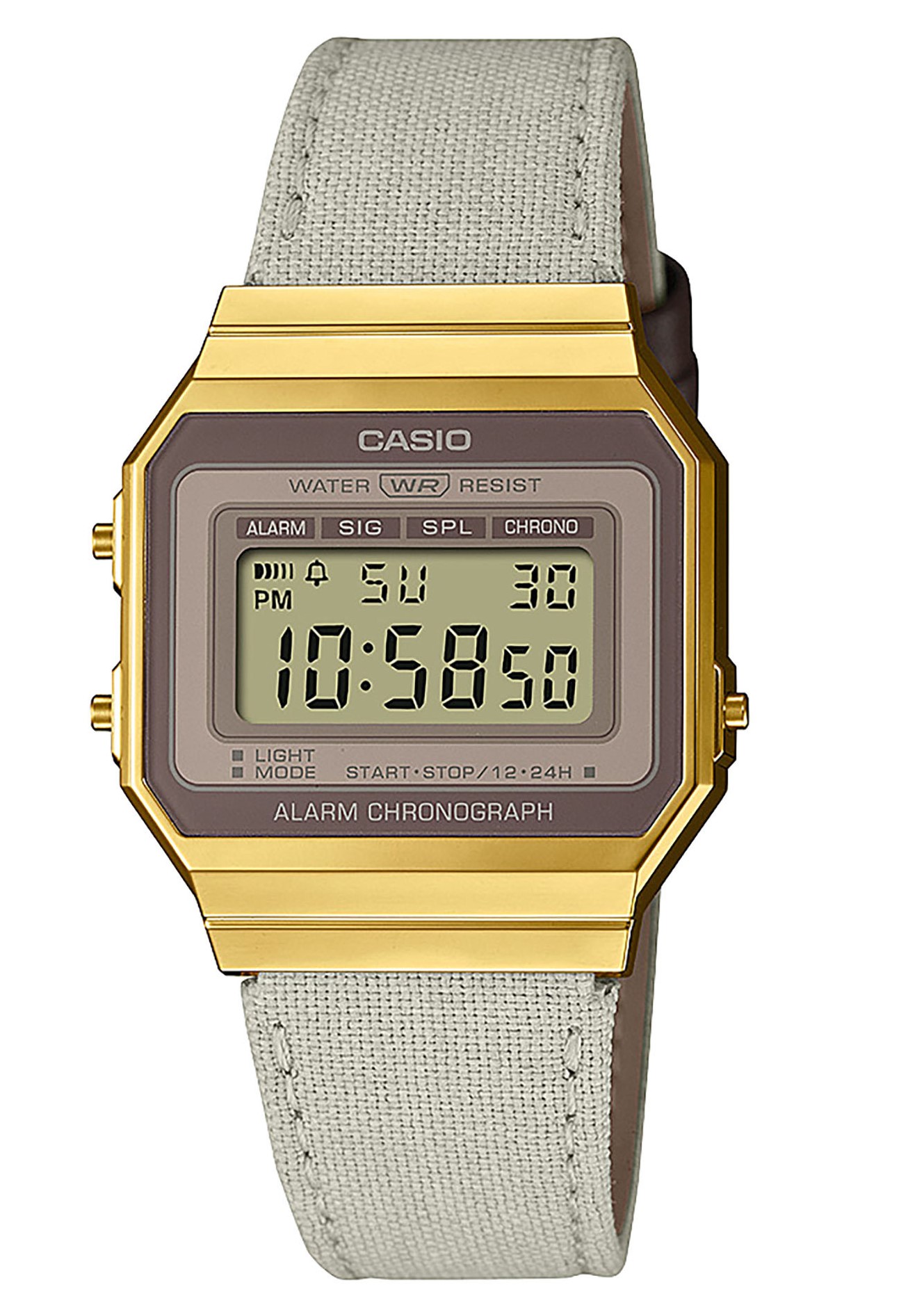 Casio Damen Armbanduhr A700WEGL-7AEF Vintage digital