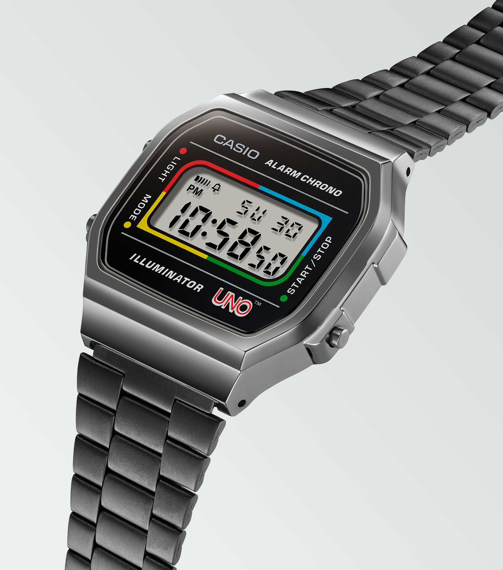 Casio Armbanduhr A168WEUC-1AER UNO™ Vintage digital