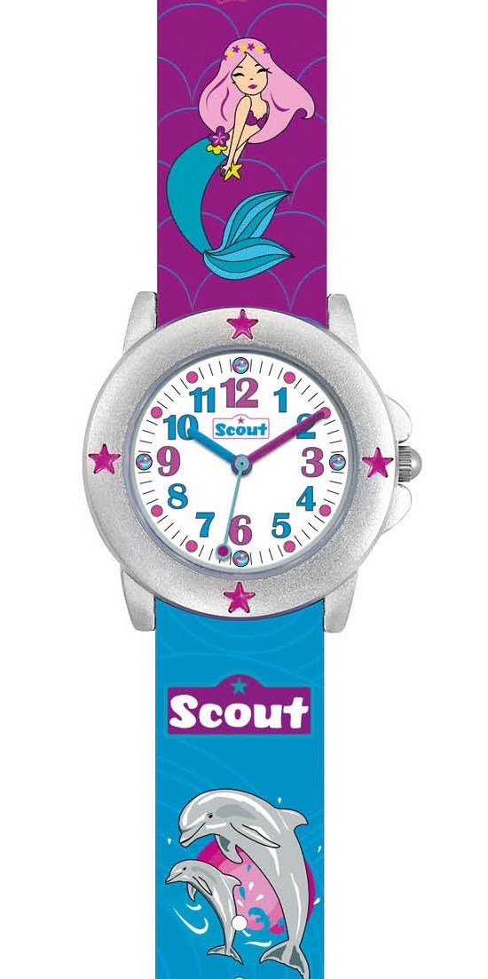 Scout Kinder Armbanduhr Star Kids 280393023 Wasserwelt