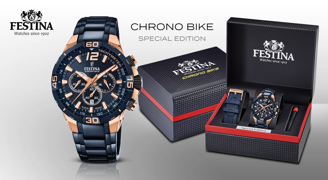 Festina Herren Armbanduhr F20524/1 Spezial Editions Chrono Bike