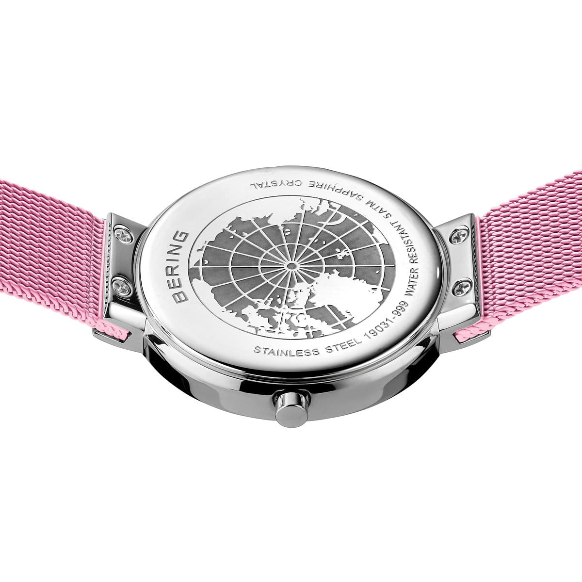 Bering Damen Armbanduhr 19031-999 Classic Aurora rosa