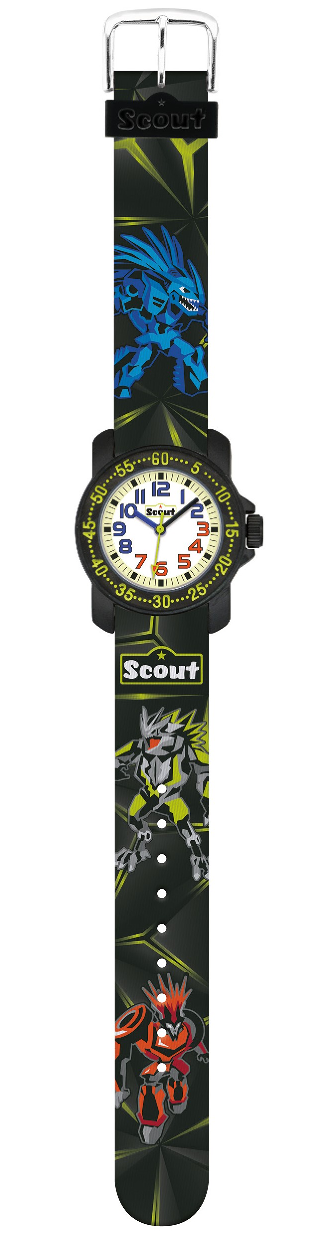 Scout Kinder Armbanduhr 280376041 Action Boys Dark Beast