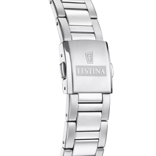 Festina Herren Armbanduhr SOLAR ENERGY F20656/1 Edelstahl 