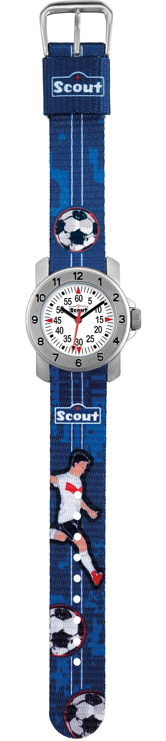 Scout Jungen Armbanduhr Action Boys 280376004 Fußball