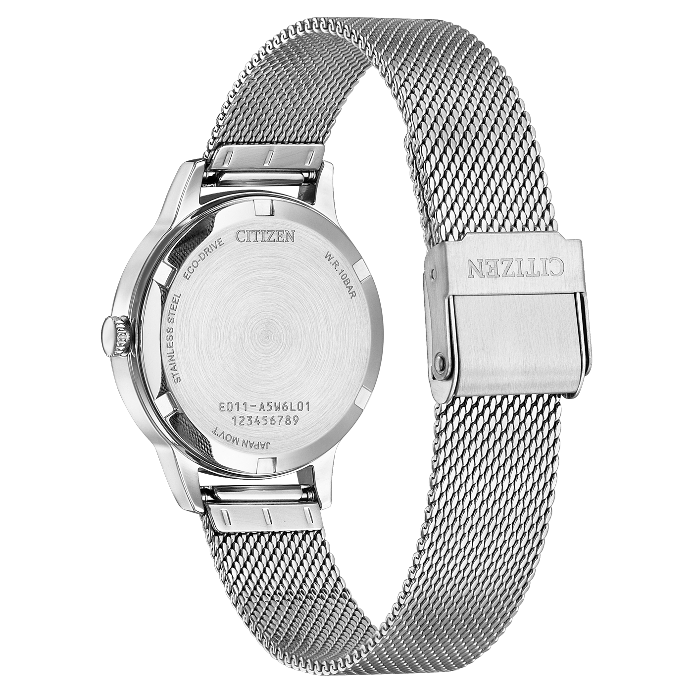 Citizen Damen Armbanduhr EW2621-75M Solar Eco Drive Edelstahl