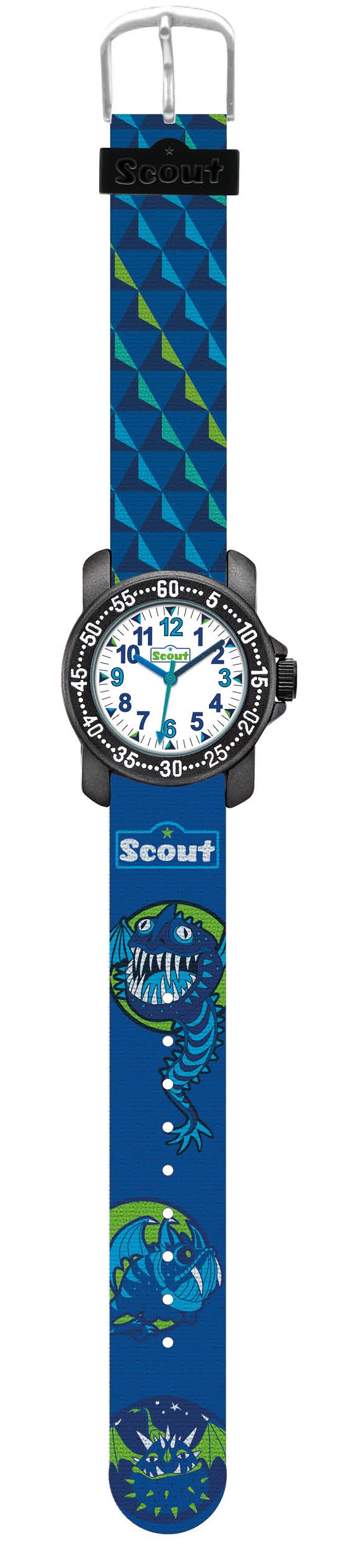 Scout Kinder Armbanduhr 280376015 Action Boys Flying Monsters