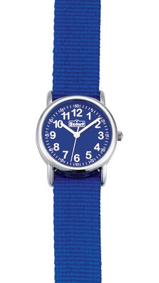 Scout Jungen-Armbanduhr blau 280304000