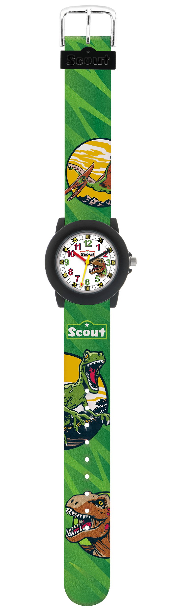 Scout Kinderuhr 280305041 Crystal Green Rex