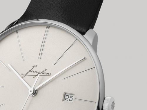 Junghans Herren Armbanduhr 027/4355.00 Meister fein Automatic Signatur