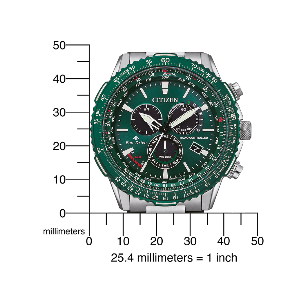 Citizen Herren Armbanduhr Promaster Sky CB5004-59W Funk Eco Drive