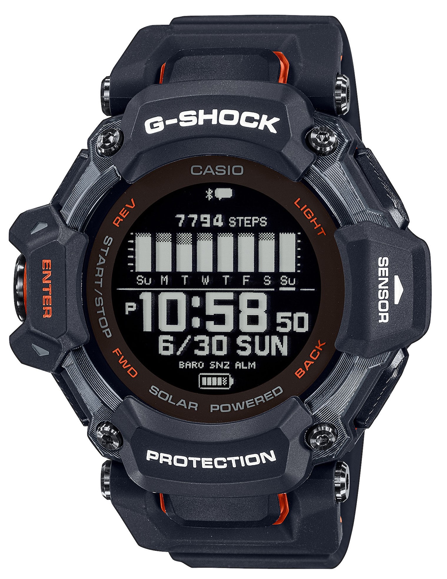 Casio G-Shock G-SQUAD GBD-H2000-1AER digital